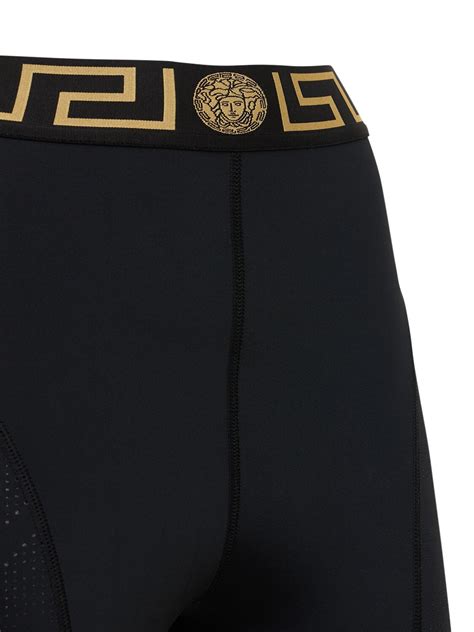 versace cycling shorts|Versace men's pants.